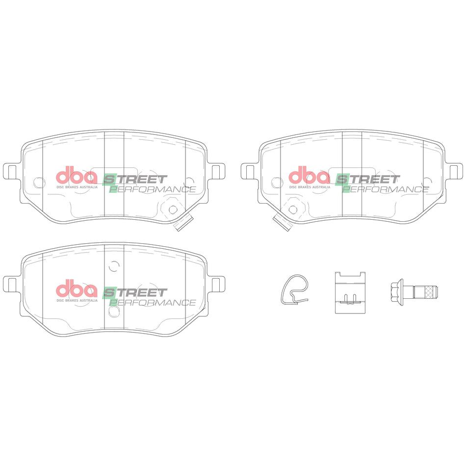 DBA Brake Pads Street Performance DB15015SP