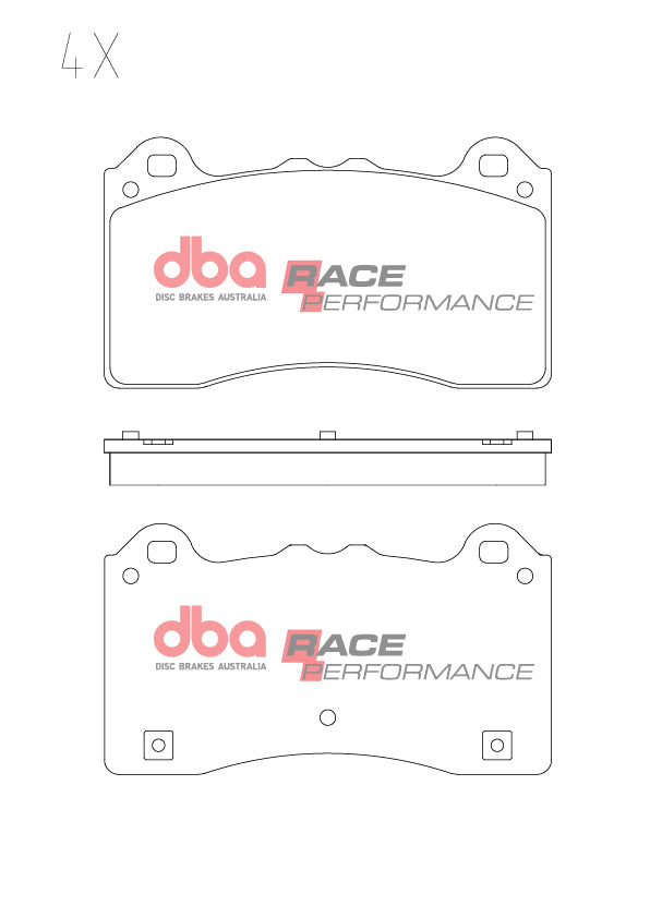 DBA Brake Pads Race Performance DB15025RP