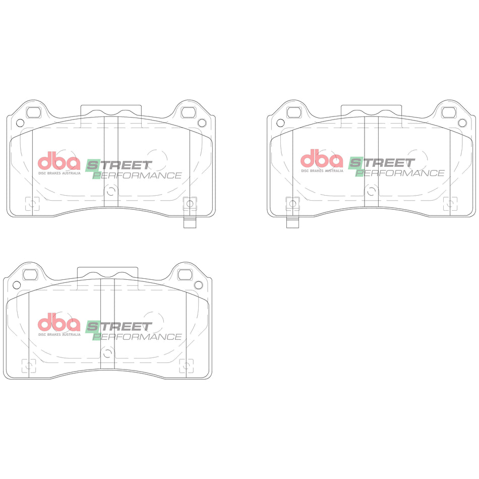 DBA Brake Pads Street Performance DB15025SP
