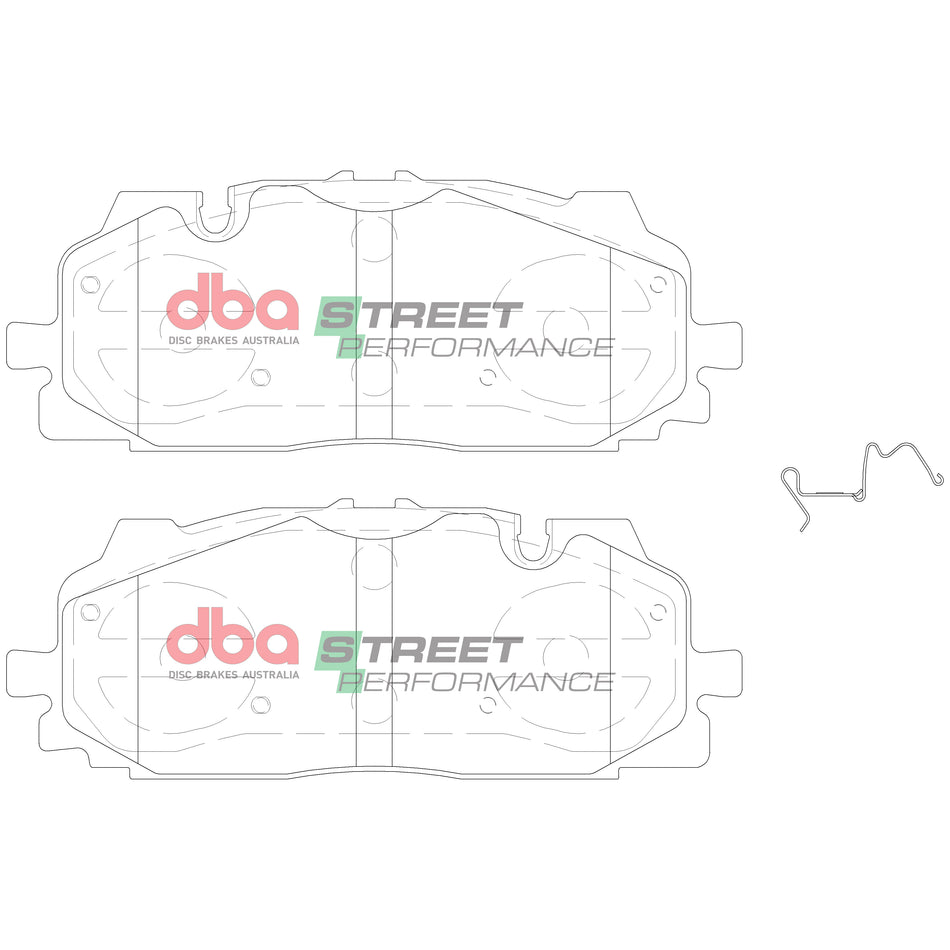 DBA Brake Pads Street Performance DB15030SP