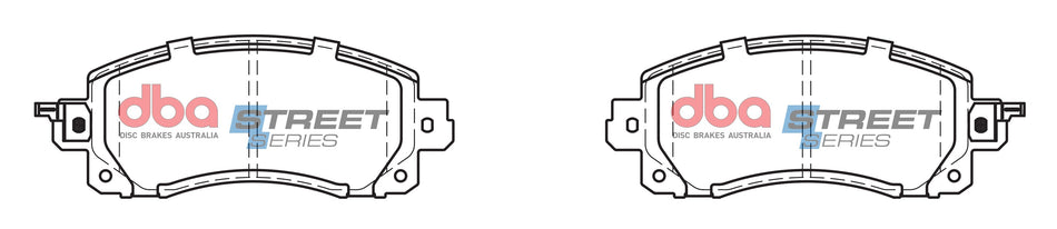 DBA Brake Pads Street Series Ceramic DB15042SS