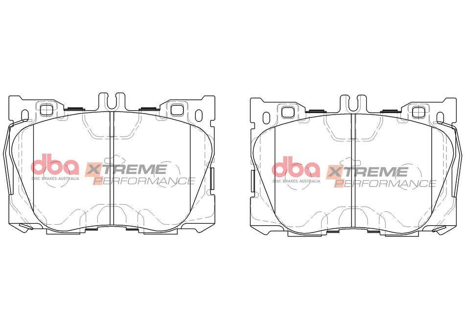 DBA Brake Pads Xtreme Performance DB15062XP