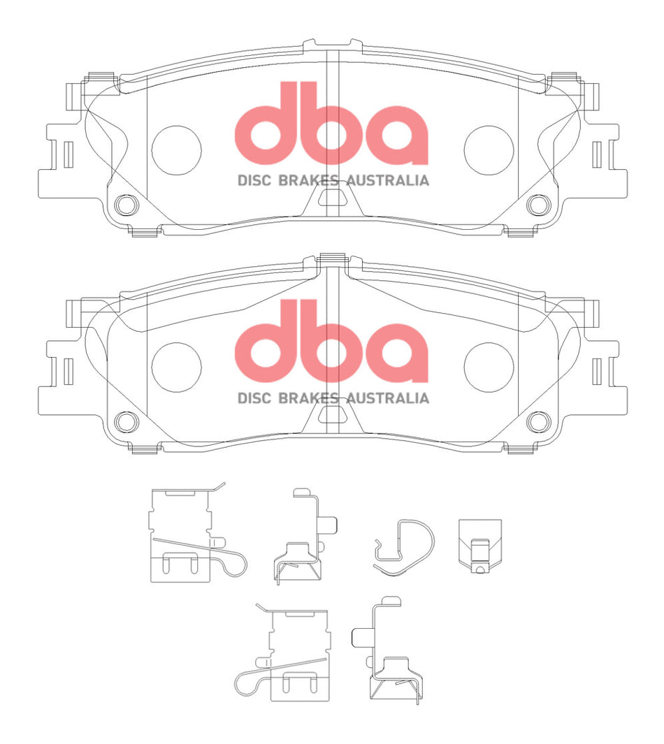 DBA Brake Pads Street Performance DB15078SP