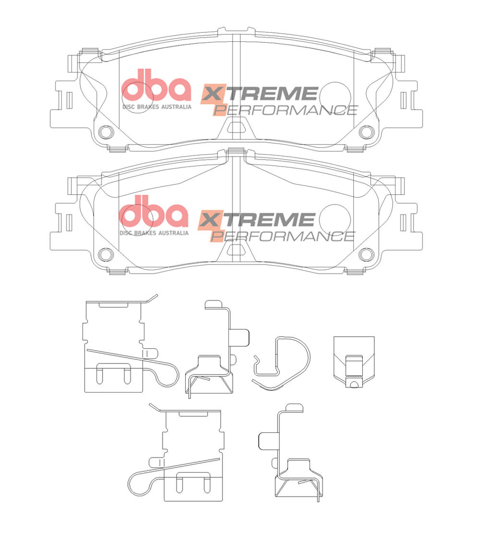 DBA Brake Pads Xtreme Performance DB15078XP