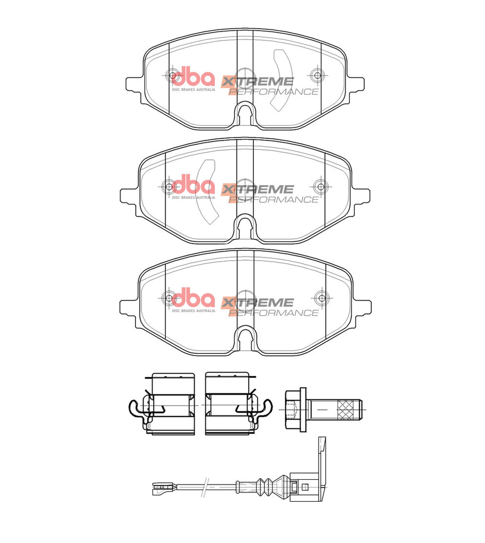 DBA Brake Pads Xtreme Performance DB15091XP