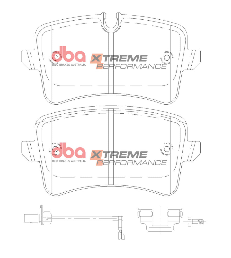 DBA Brake Pads Xtreme Performance DB15101XP
