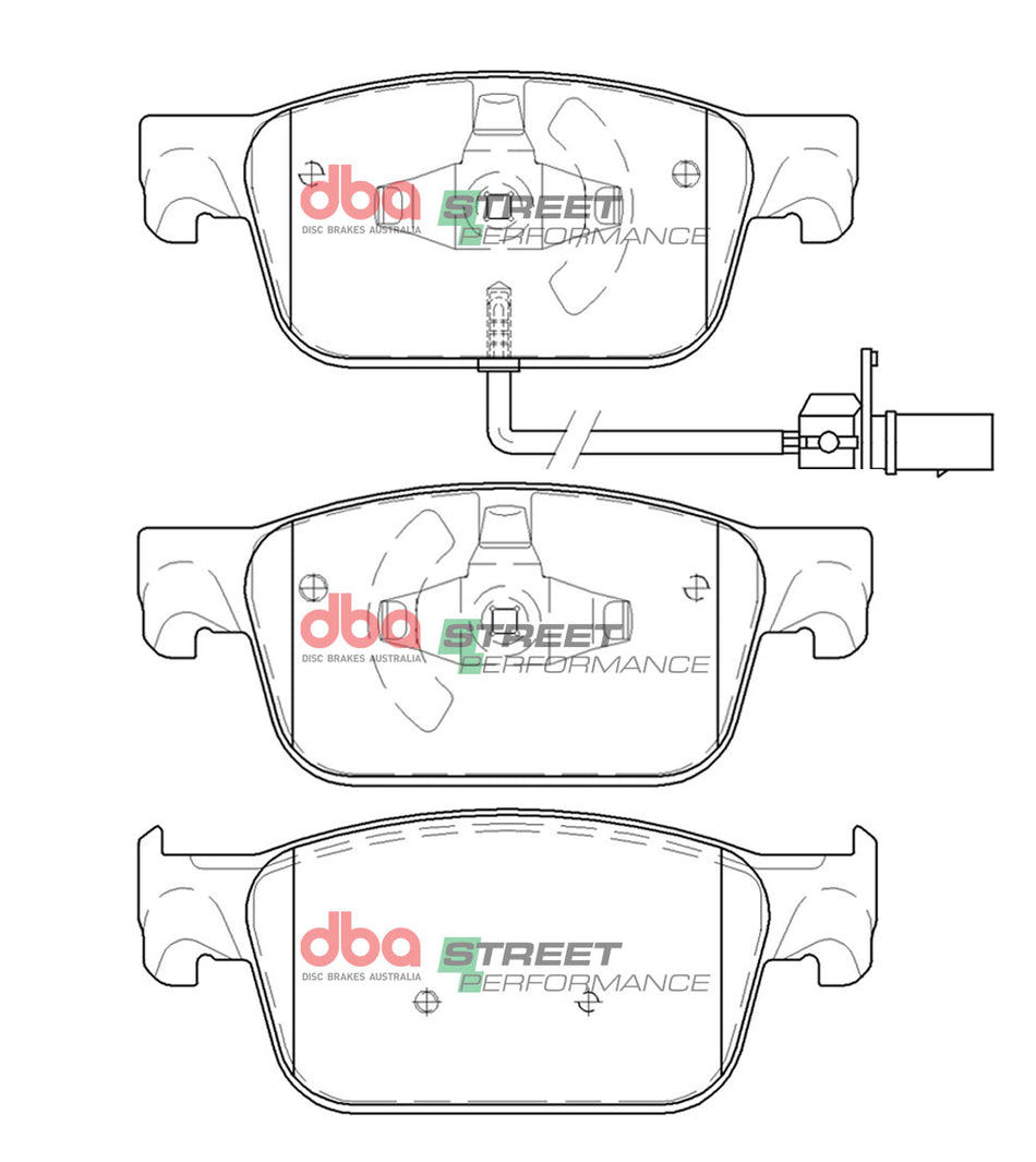 DBA Brake Pads Street Performance DB15106SP