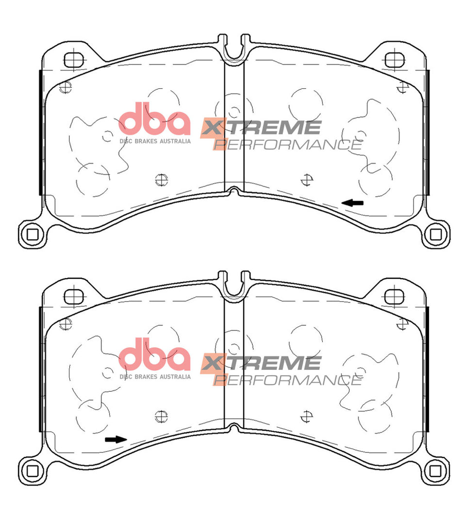 DBA Brake Pads Xtreme Performance DB15118XP
