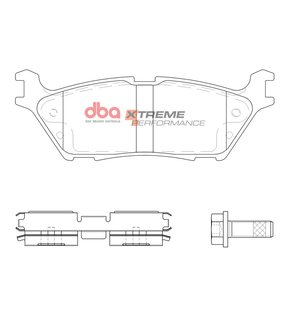 DBA Brake Pads Xtreme Performance DB15123XP