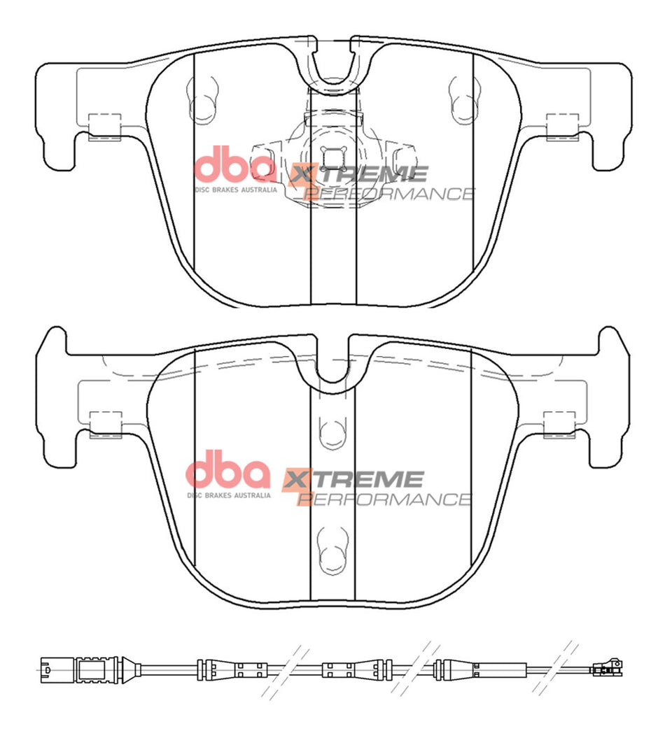 DBA Brake Pads Xtreme Performance DB15126XP