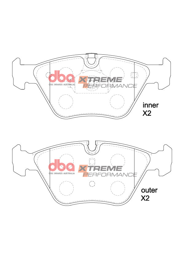 DBA Brake Pads Xtreme Performance DB1522XP