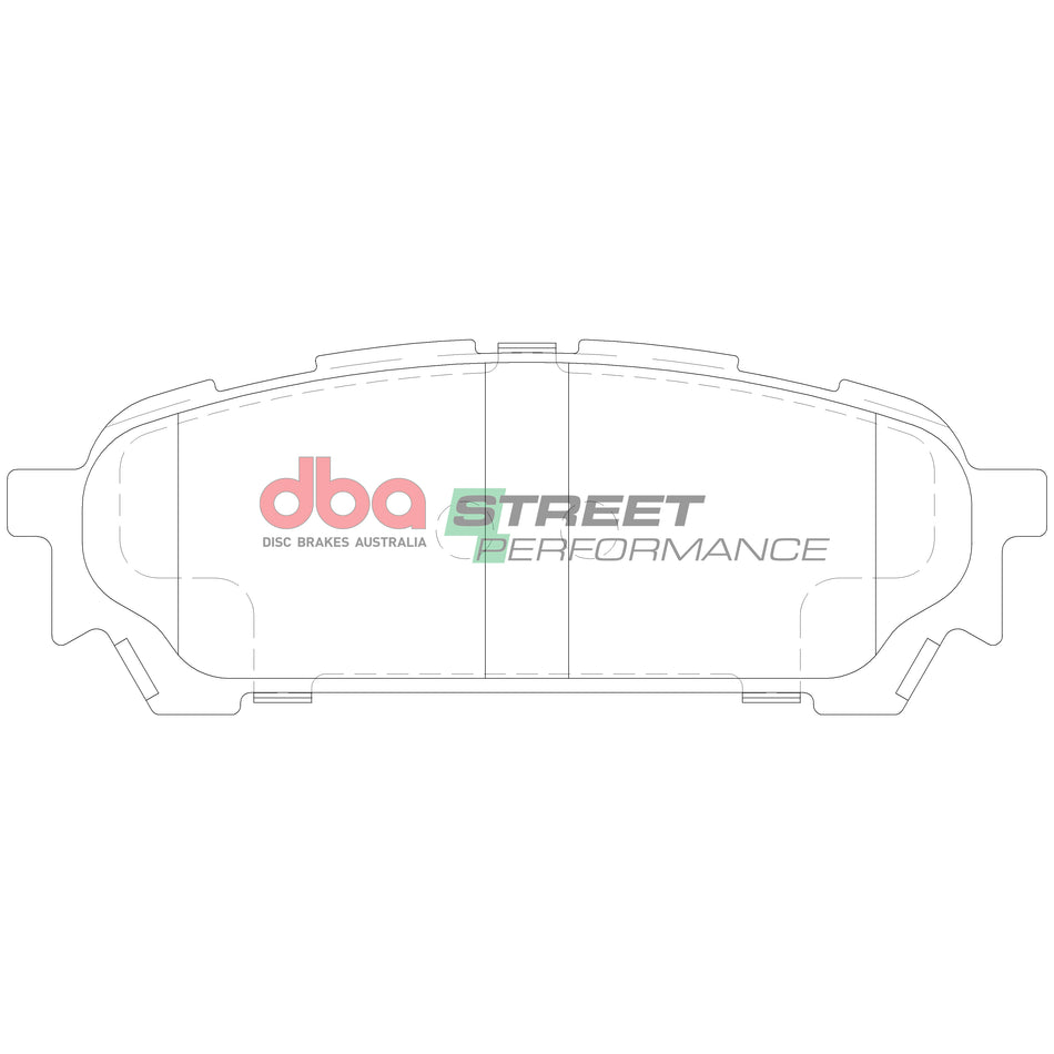 DBA Brake Pads Street Performance DB1672SP