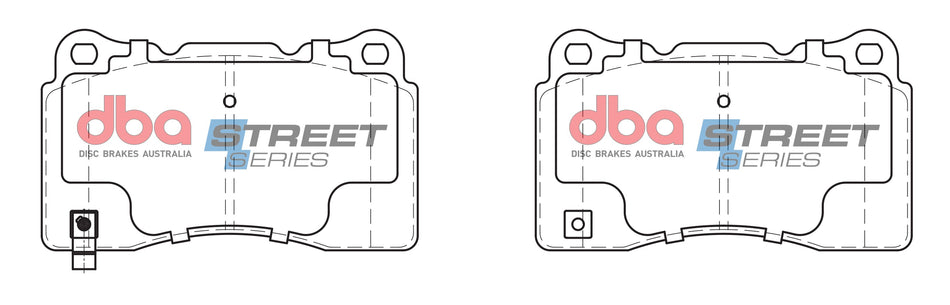 DBA Brake Pads Street Series Ceramic DB1678SS