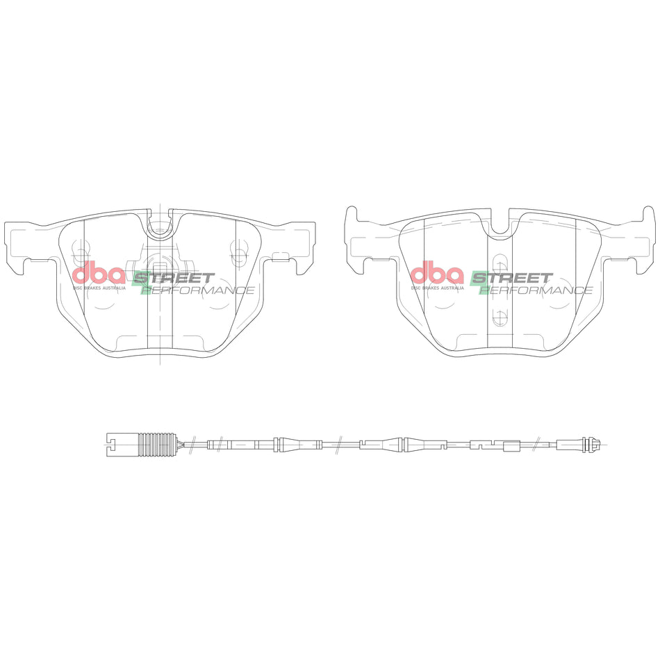 DBA Brake Pads Street Performance DB1694SP