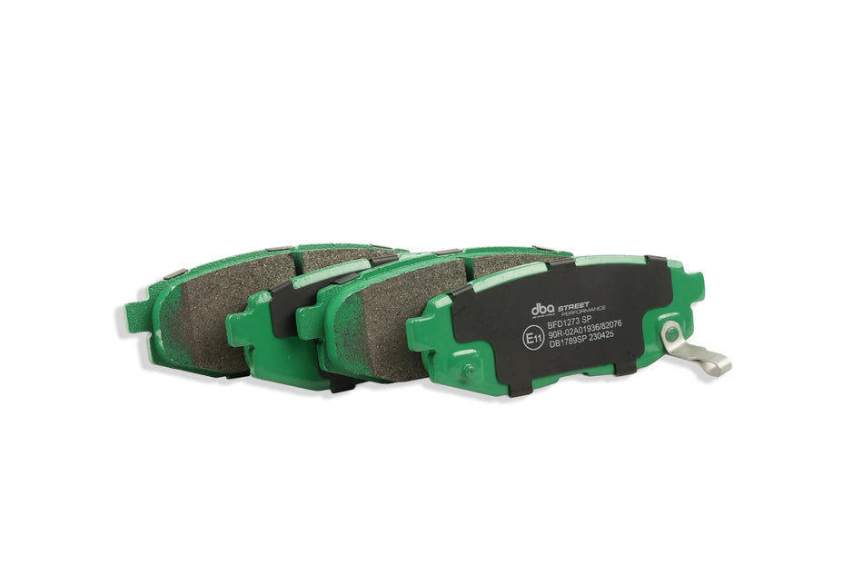 DBA Brake Kit - Street Series T2 Slotted & Street Performance Brake Pads (2x DBA2659S-10 + DB1789SP) DBA2659S-10-1789SP