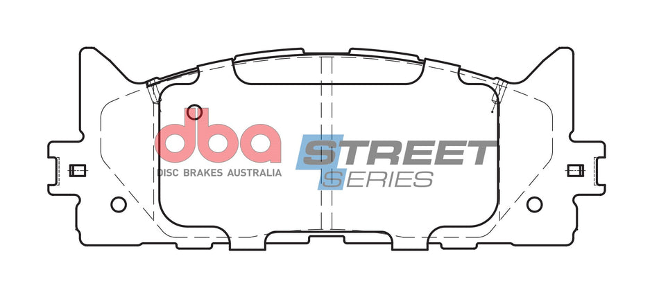 DBA Brake Pads Street Series Ceramic DB1800SS