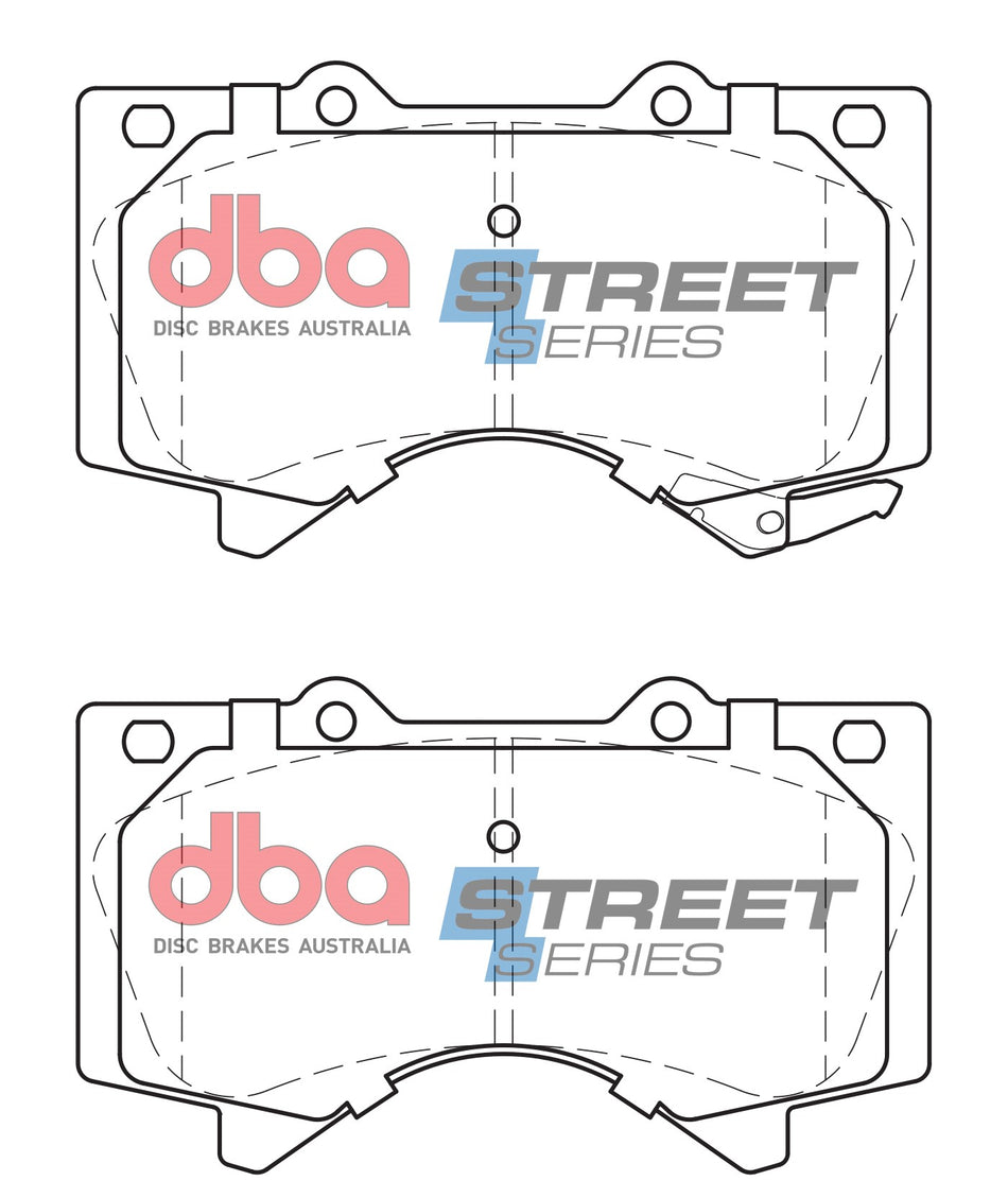 DBA Brake Pads Street Series Semi-metallic DB1838SS