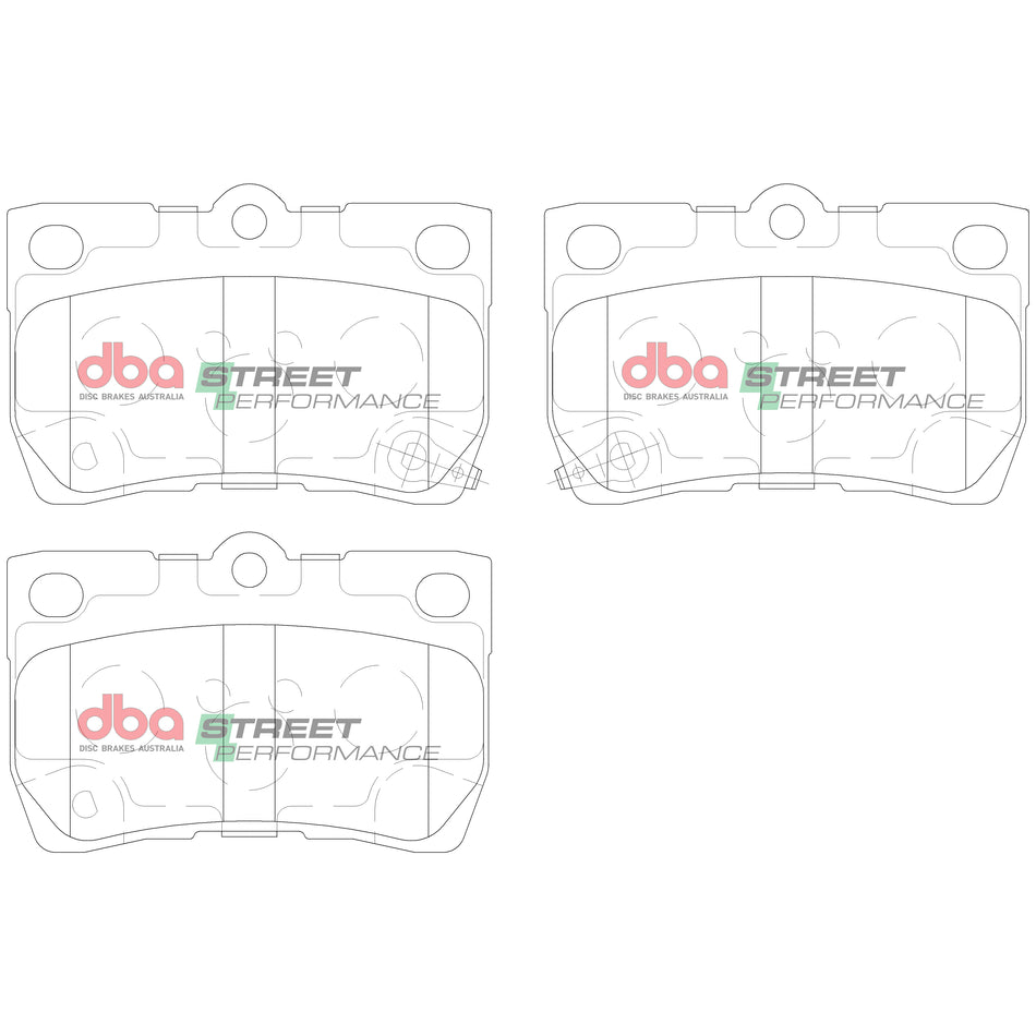 DBA Brake Pads Street Performance DB1854SP