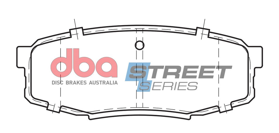 DBA Brake Pads Street Series Ceramic DB1857SS