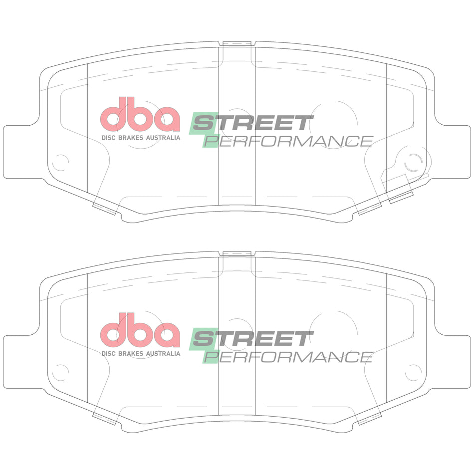 DBA Brake Pads Street Performance DB2003SP