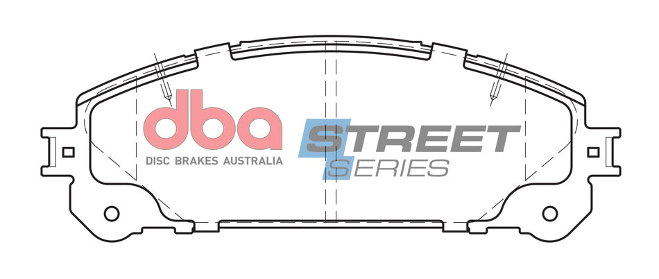 DBA Brake Pads Street Series Ceramic DB2004SS