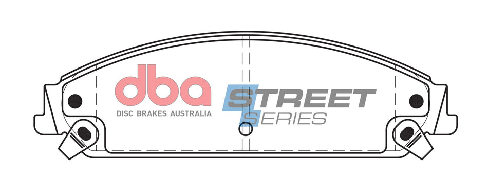DBA Brake Pads Street Series Ceramic DB2008SS