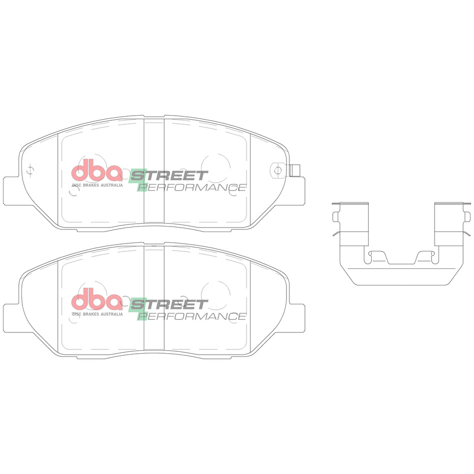 DBA Brake Pads Street Performance DB2034SP