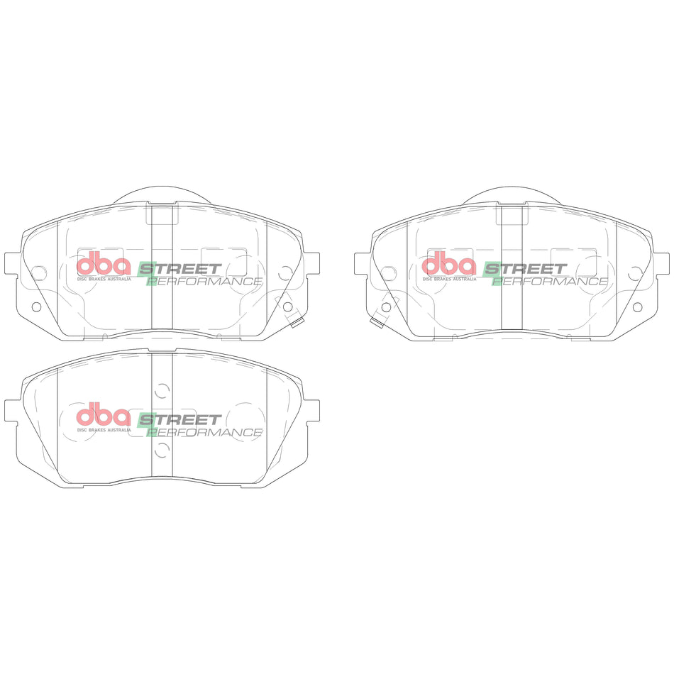 DBA Brake Pads Street Performance DB2174SP