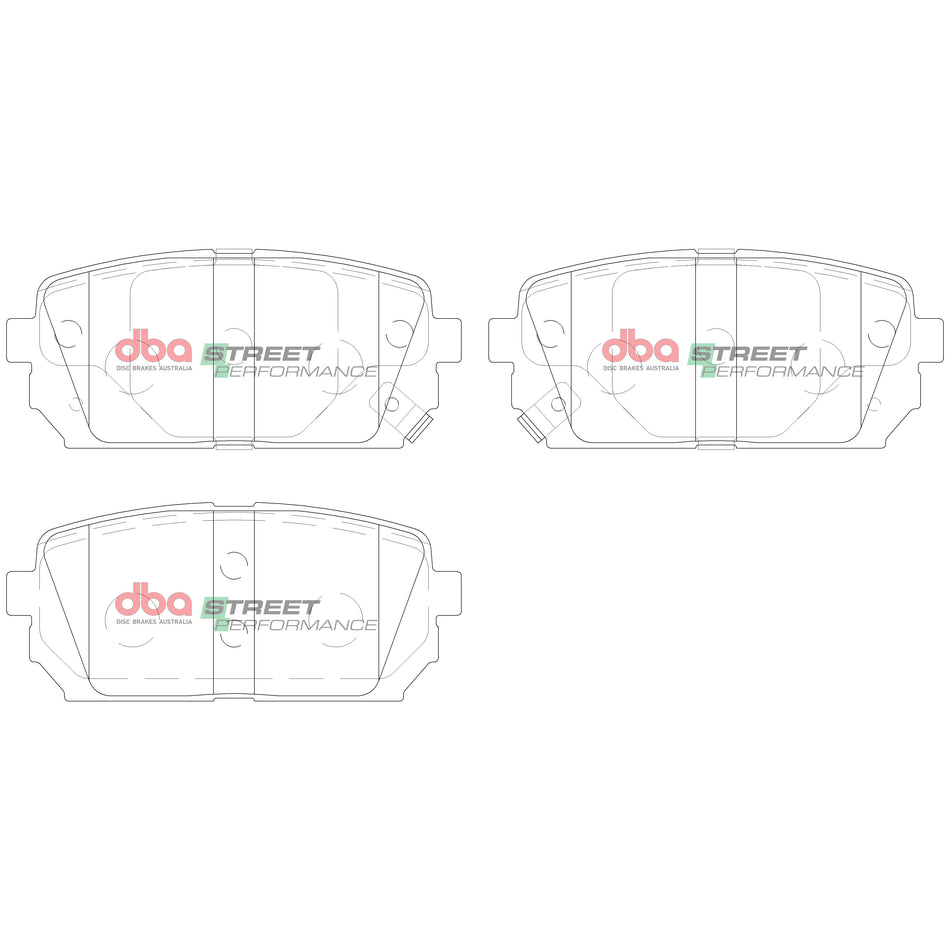 DBA Brake Pads Street Performance DB2175SP