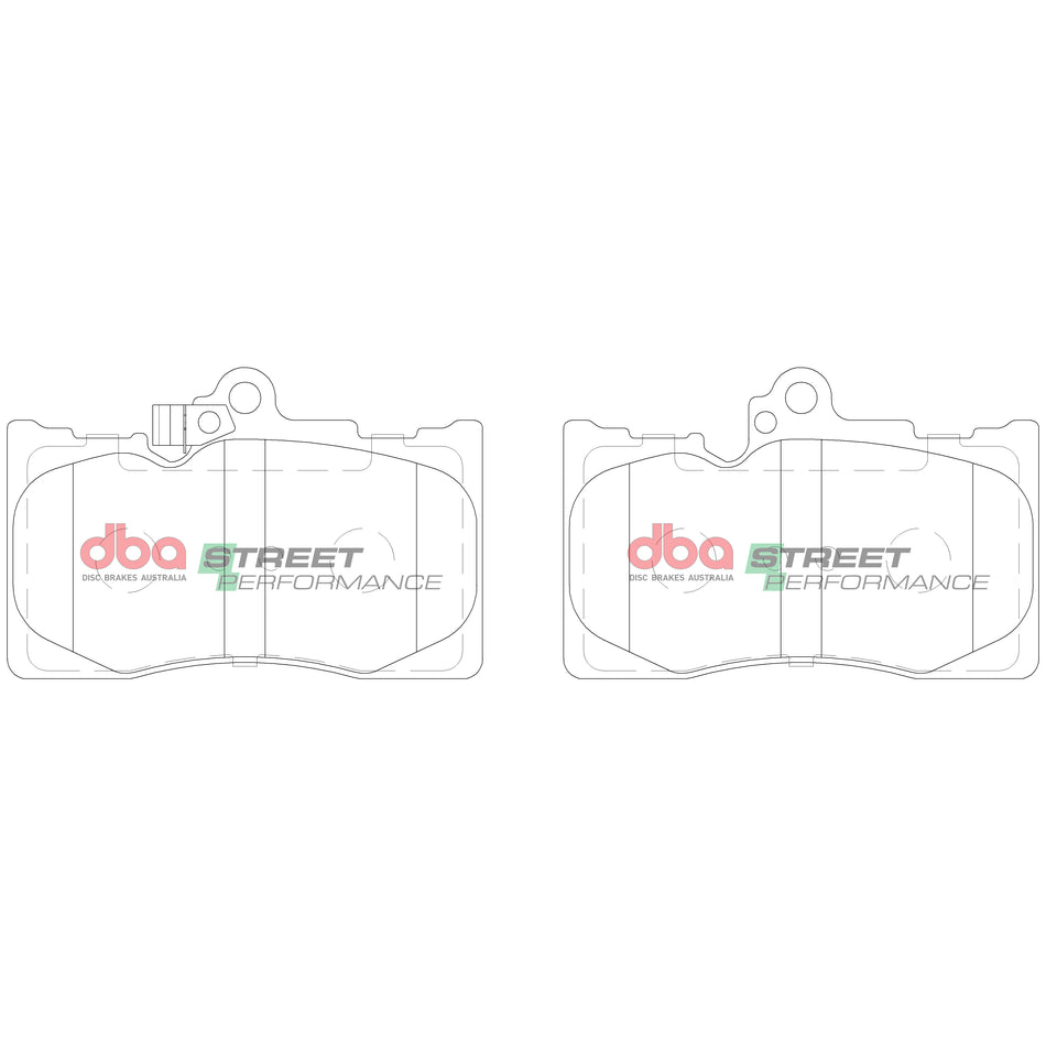 DBA Brake Pads Street Performance DB2255SP