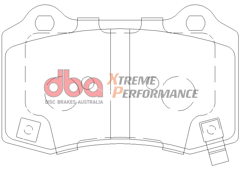 DBA Brake Pads Xtreme Performance DB2260XP
