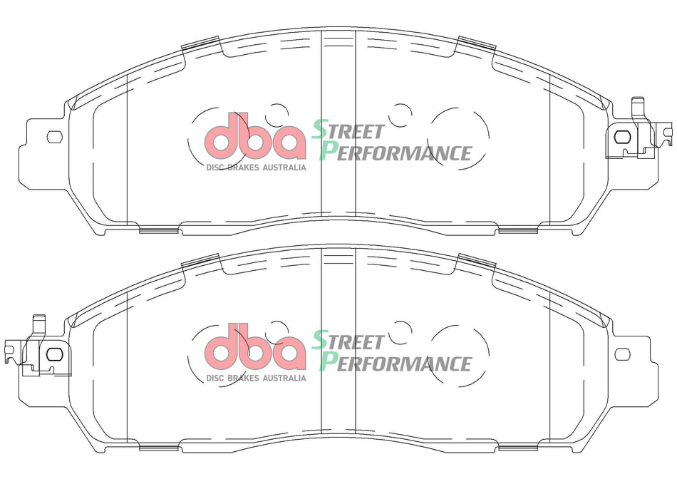 DBA Brake Pads Street Performance DB2374SP