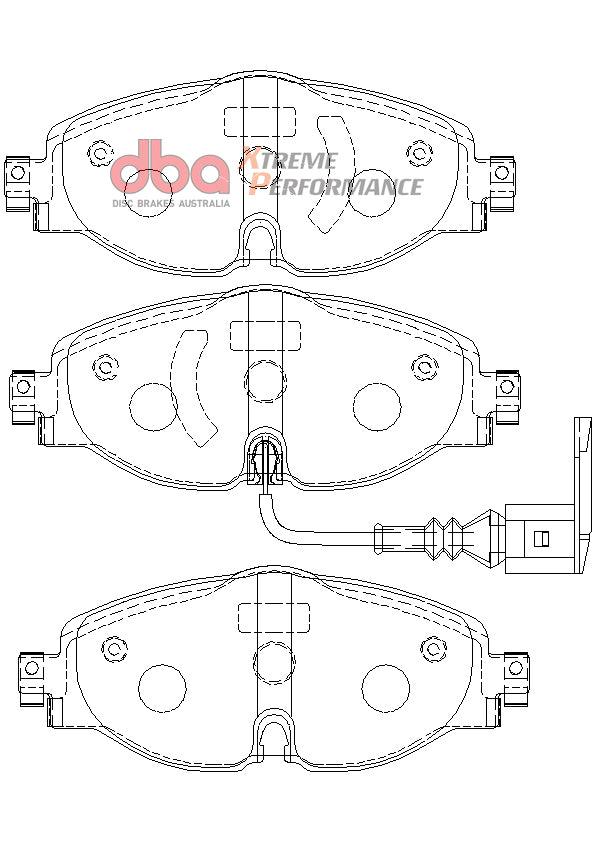 DBA Brake Pads Xtreme Performance ECE R90 certified DB2383XP