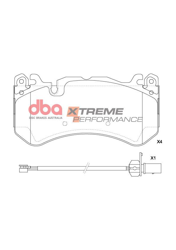 DBA Brake Pads Xtreme Performance DB2387XP
