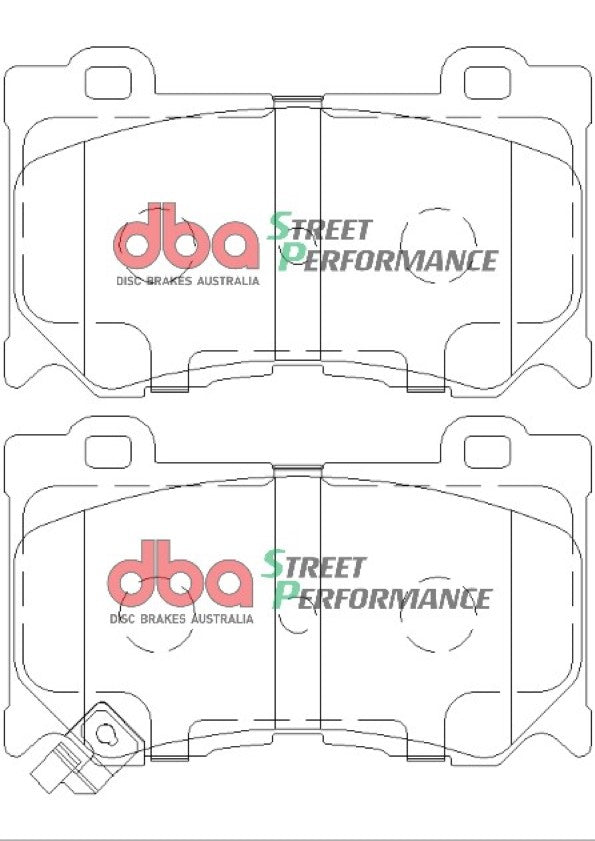 DBA Brake Pads Street Performance DB2400SP