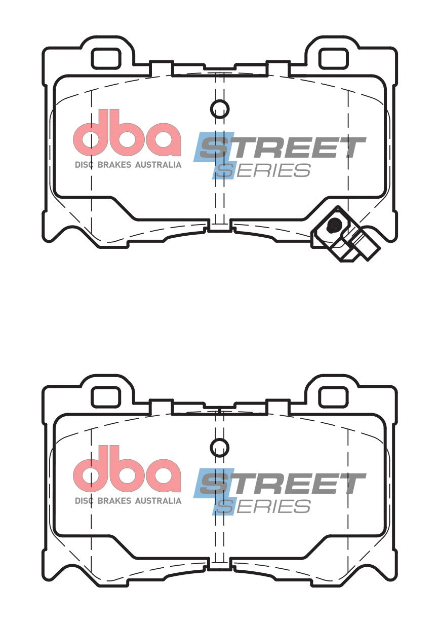 DBA Brake Pads Street Series Ceramic DB2400SS
