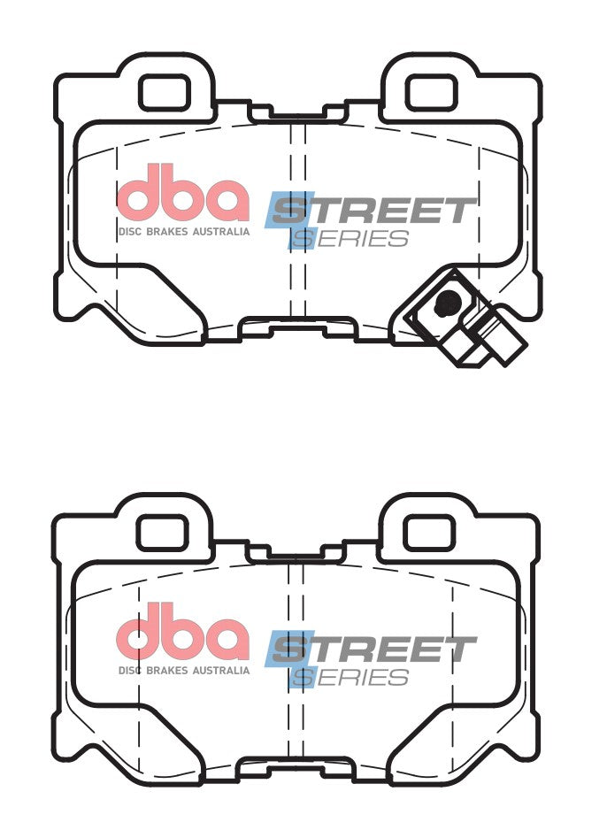 DBA Brake Pads Street Series Ceramic DB2401SS