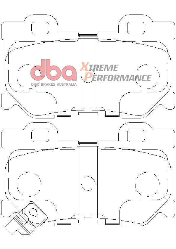 DBA Brake Pads Xtreme Performance DB2401XP