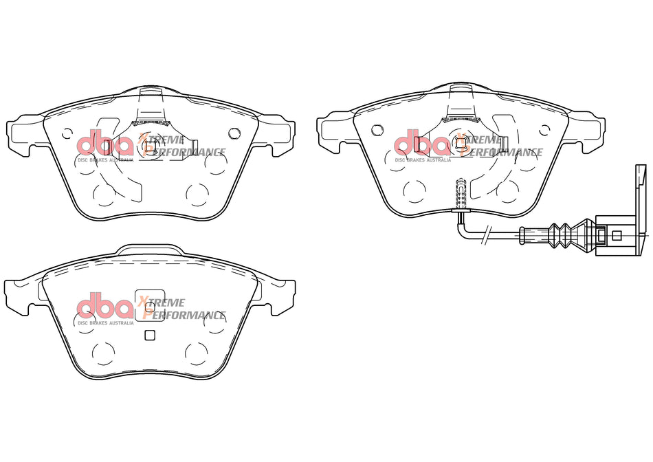 DBA Brake Pads Xtreme Performance DB2402XP