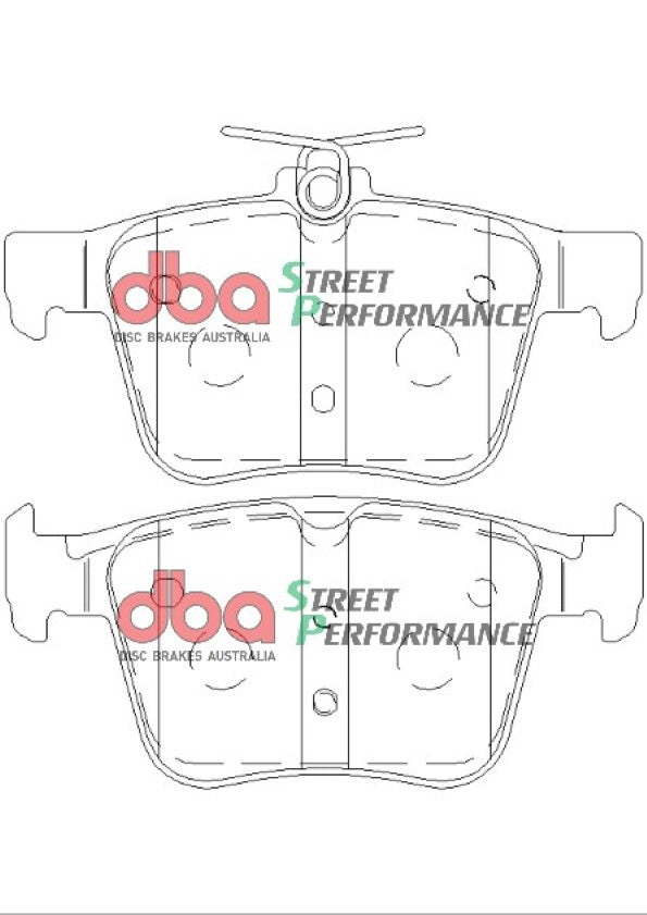 DBA Brake Pads Street Performance DB2415SP