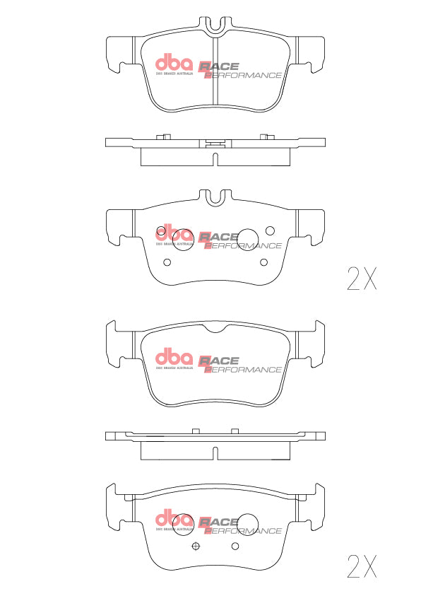 DBA Brake Pads Race Performance DB2429RP