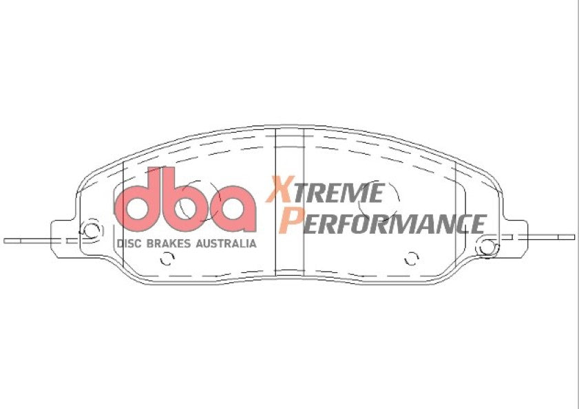 DBA Brake Pads Xtreme Performance ECE R90 certified DB7986XP