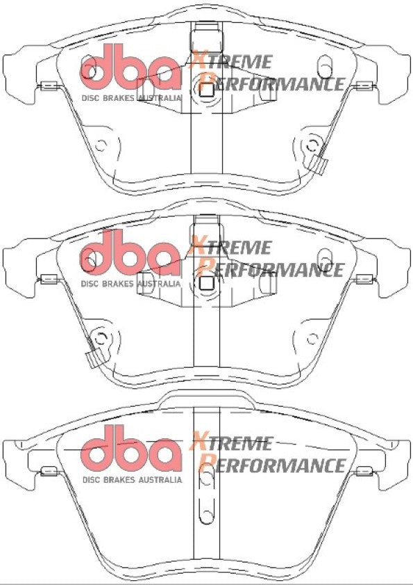 DBA Brake Pads Xtreme Performance ECE R90 certified DB8304XP
