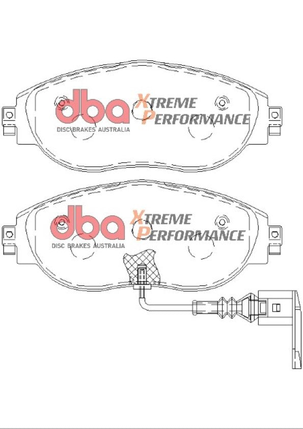 DBA Brake Pads Xtreme Performance ECE R90 certified DB8849XP