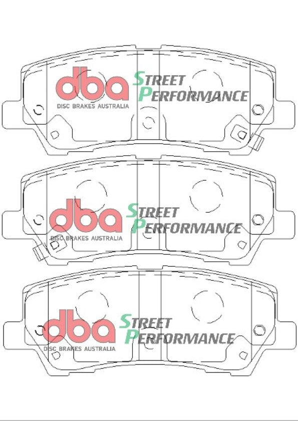 DBA Brake Pads Street Performance DB9022SP