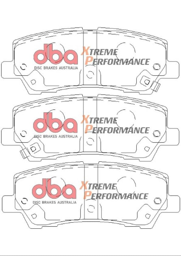 DBA Brake Pads Xtreme Performance ECE R90 certified DB9022XP