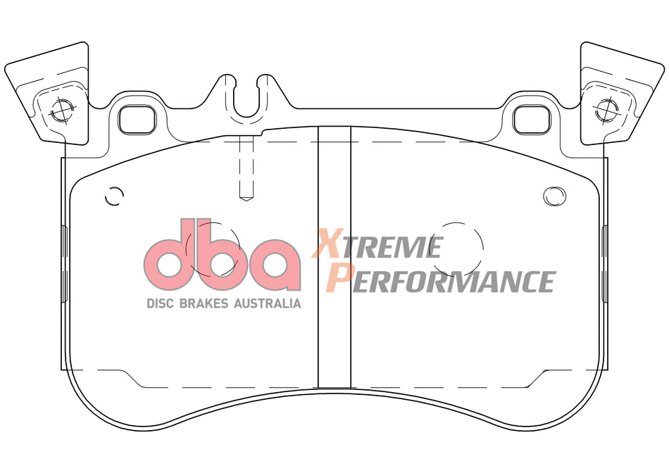 DBA Brake Pads Xtreme Performance ECE R90 certified DB9031XP