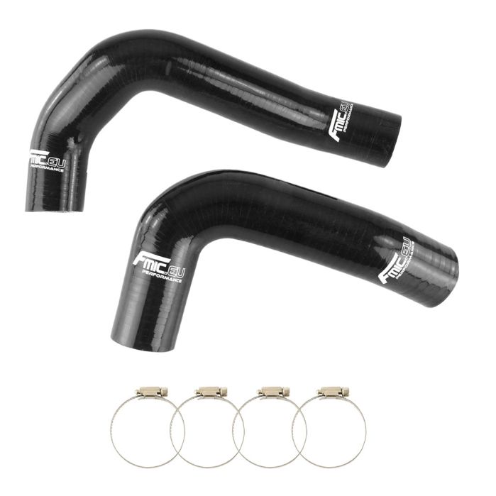 Silicone Radiator Coolant Hose Kit FMIC.EU BMW Series 3 5 E34 E36 320i 323i 328i M50 - Black