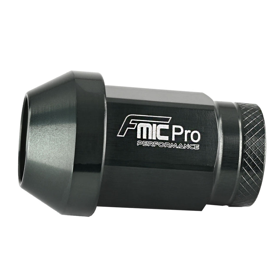 Forged Aluminum wheel nut FMIC.Pro M14x1.25 Grey (gun metal) 1 pc. conical 7075-T6