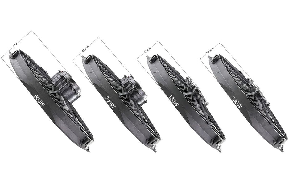Suction Pull Fan FMIC.Pro 12” SUPER SLIM 130W